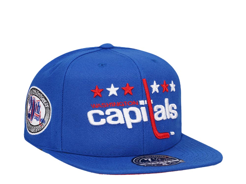 Mitchell & Ness Washington Capitals 20th Anniversary Vintage Edition Dynasty Fitted Gorra