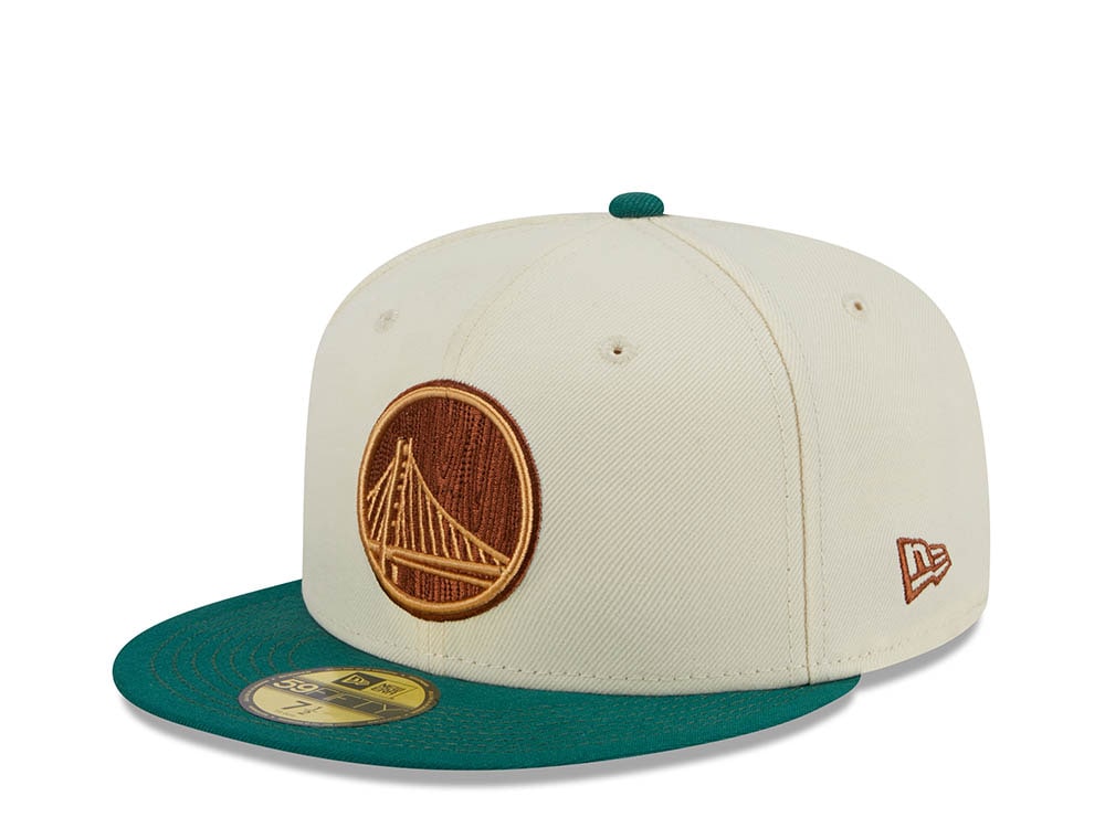 New Era Golden State Warriors Stone Two Tone Camp Classic Edition 59Fifty Fitted Gorra