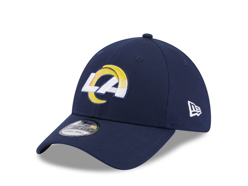 New Era Los Angeles Rams Comfort Navy Edition 39Thirty Stretch Gorra