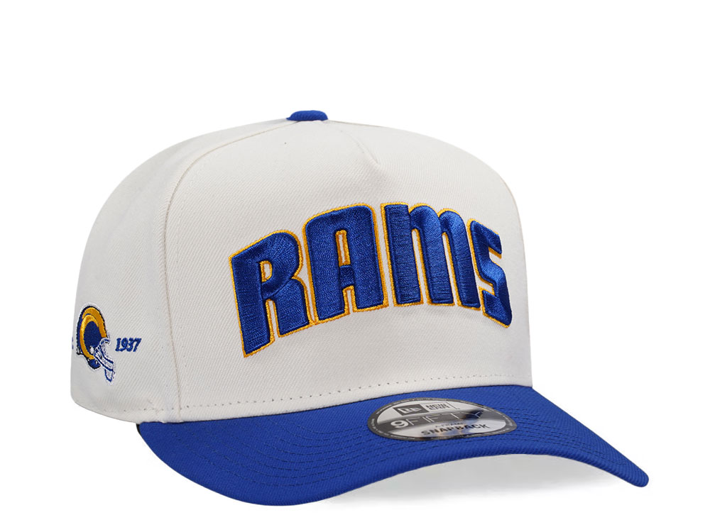 New Era Los Angeles Rams Chrome Two Tone Edition 9Fifty A Frame Snapback Gorra