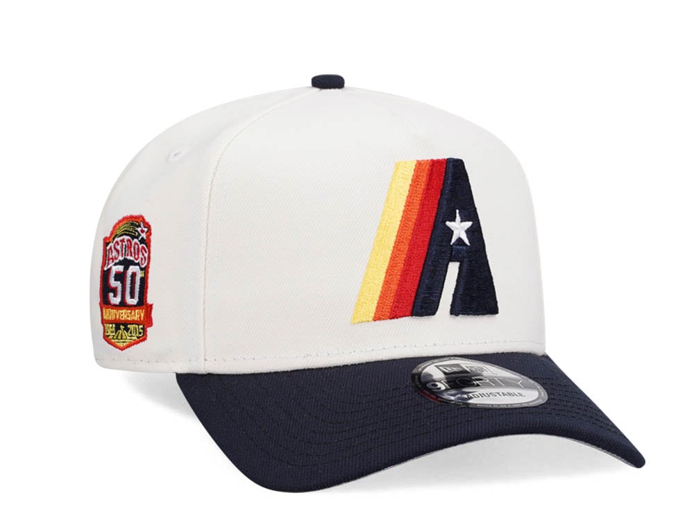 New Era Houston Astros 50th Anniversary Prototype Two Tone Edition 9Forty A Frame Snapback Gorra