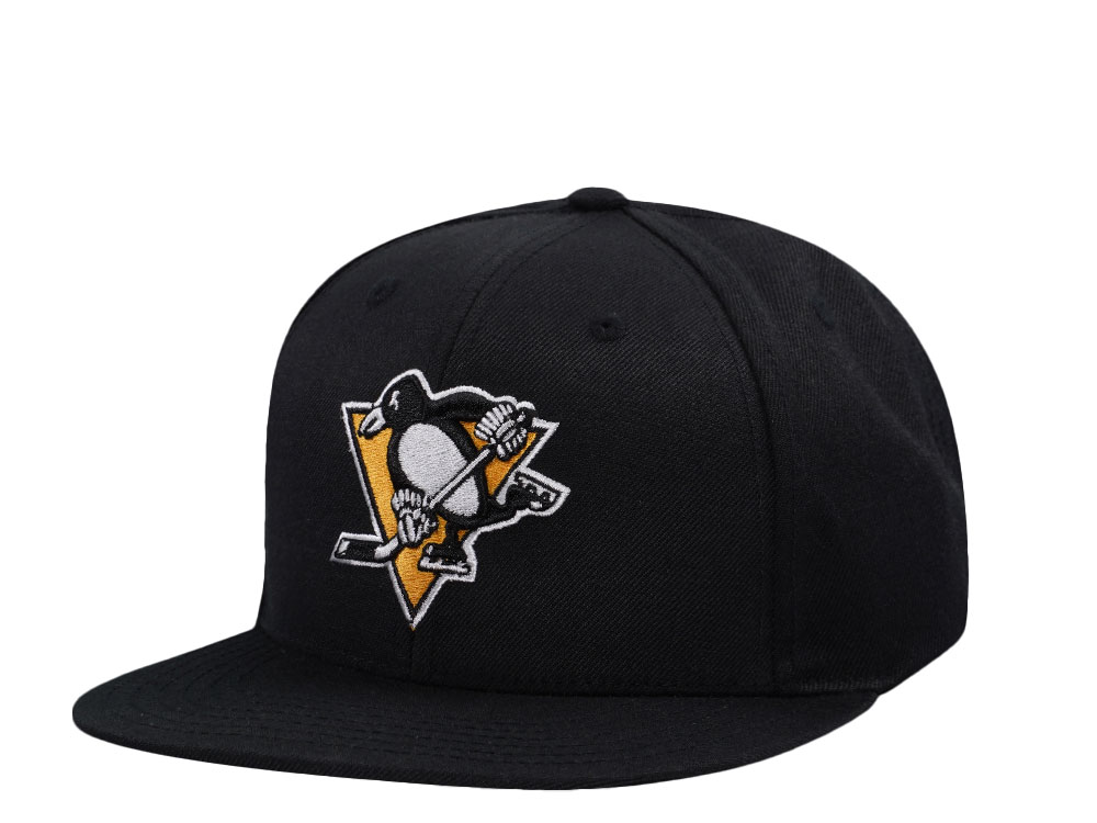 American Needle Pittsburgh Penguins Black Snapback Gorra