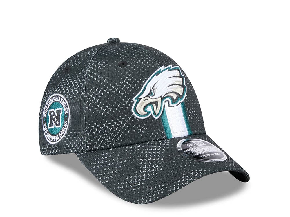 New Era Philadelphia Eagles Sideline 2024 9Forty Stretch Snapback Gorra TOPPERZSTORE.MX