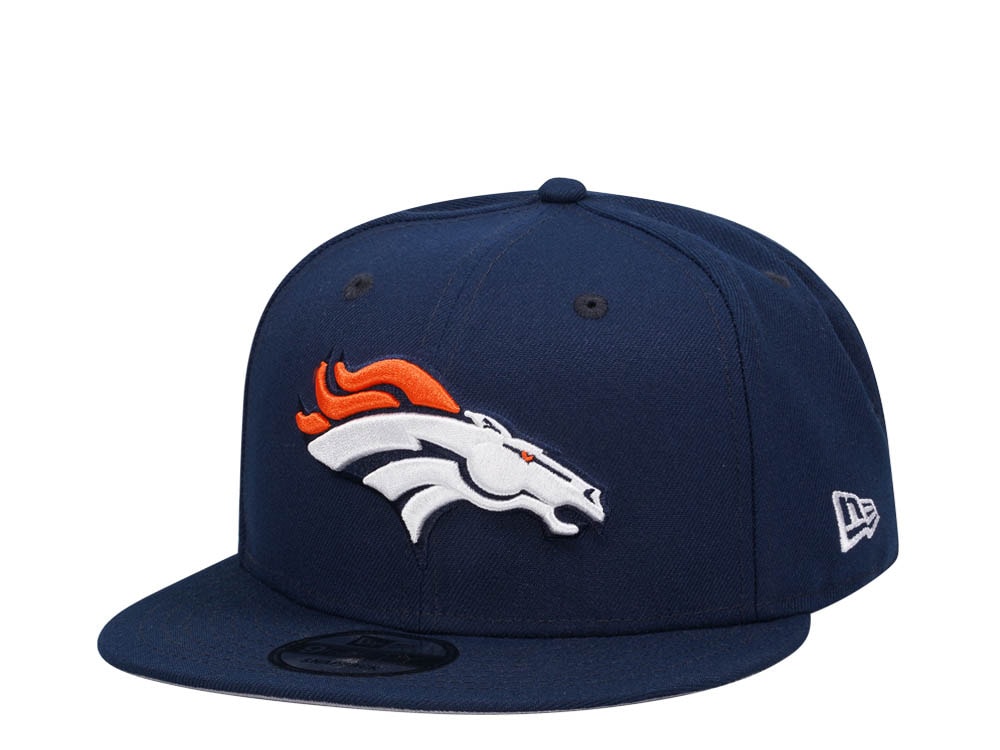 New Era Denver Broncos Navy Classic Edition 9Fifty Snapback Gorra