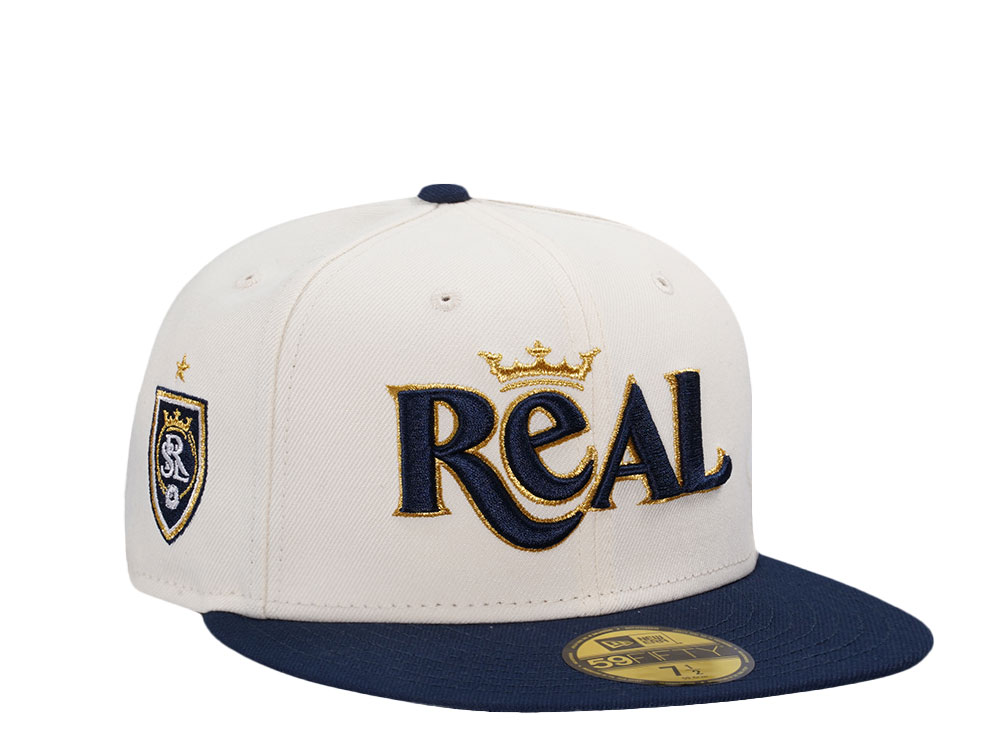 New Era Salt Lake Real Chrome Prime Two Tone Edition 59Fifty Fitted Gorra