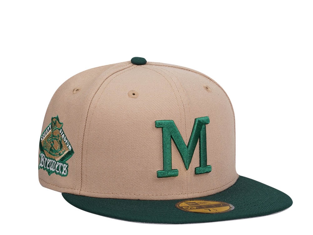 New Era Milwaukee Brewers County Stadium Colorflip Two Tone Edition 59Fifty Fitted Gorra