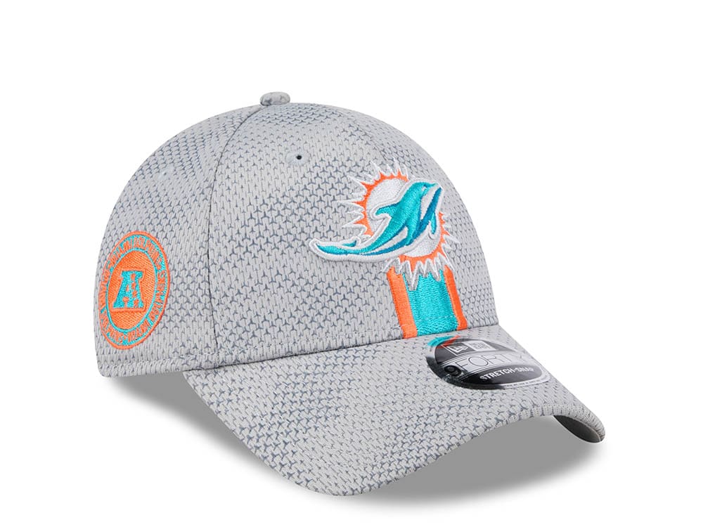 New Era Miami Dolphins Sideline 2024 9Forty Stretch Snapback Casquette