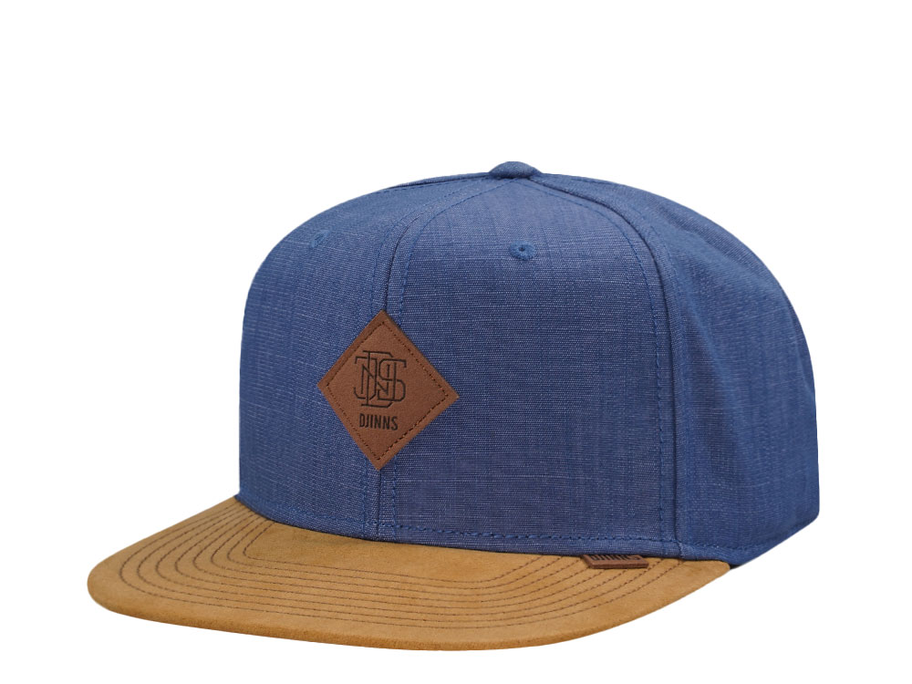 Djinns 2015 Linen Navy 6 Panel Snapback Gorra