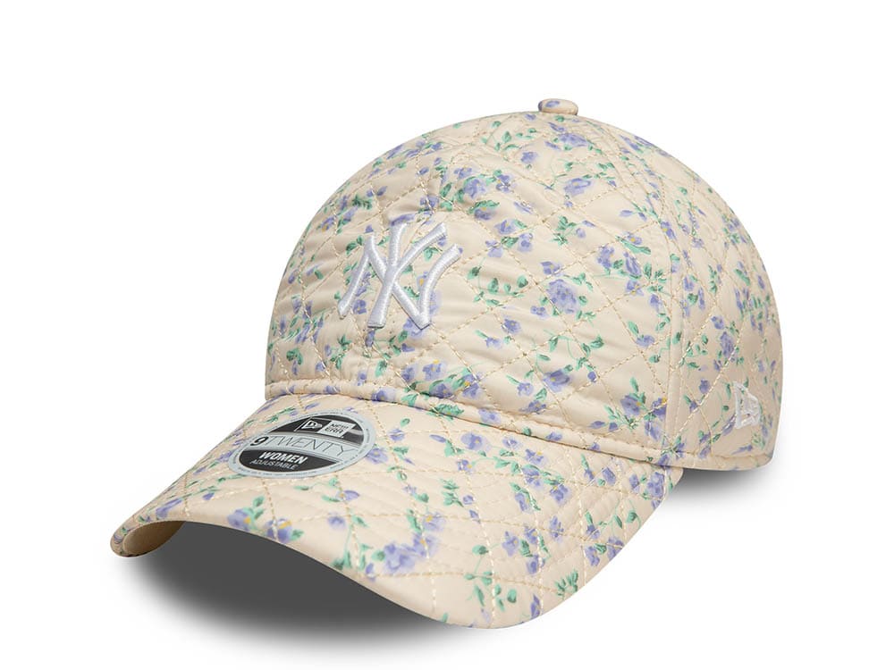 New Era New York Yankees Floral Quilt Womens 9Twenty Strapback Gorra