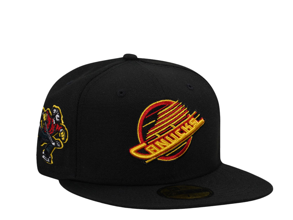 New Era Vancouver Canucks Black Prime Edition 59Fifty Fitted Gorra