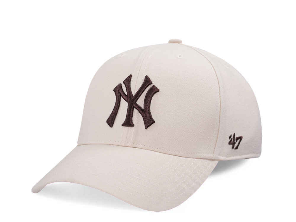 47Brand New York Yankees Natural MVP Snapback Gorra