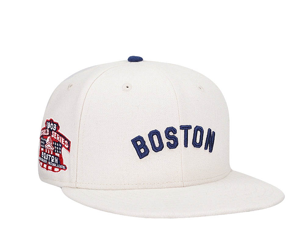 New Era Boston Americans World Series 1903 Melton Throwback Elite Edition 59Fifty Fitted Gorra