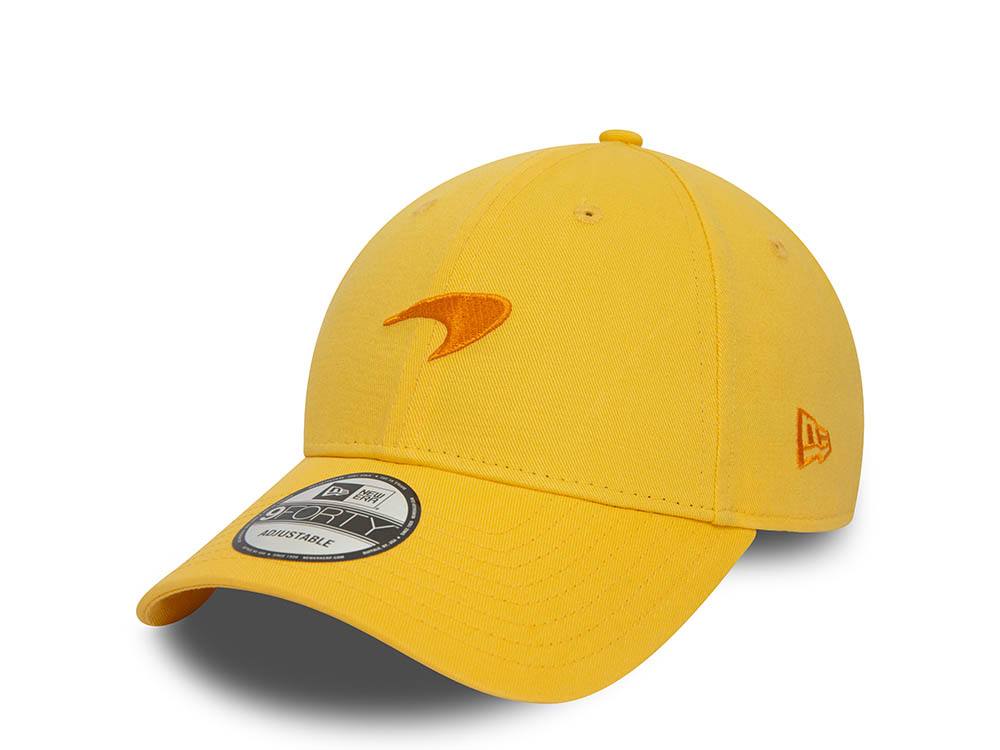 New Era Mclaren Racing Seasonal Yellow 9Forty Snapback  Gorra