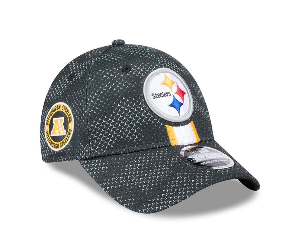 New Era Pittsburgh Steelers Sideline 2024 9Forty Stretch Snapback Casquette