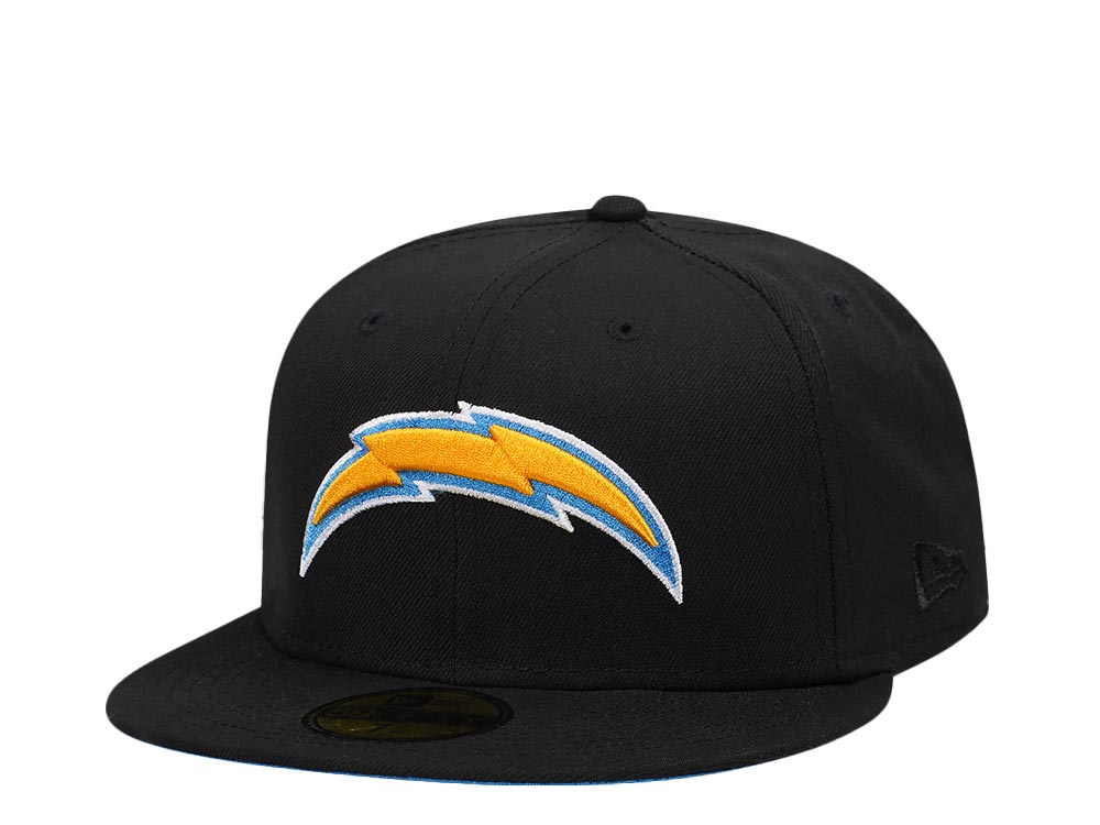 New Era Los Angeles Chargers Black in Black Classic Edition 59Fifty Fitted Gorra