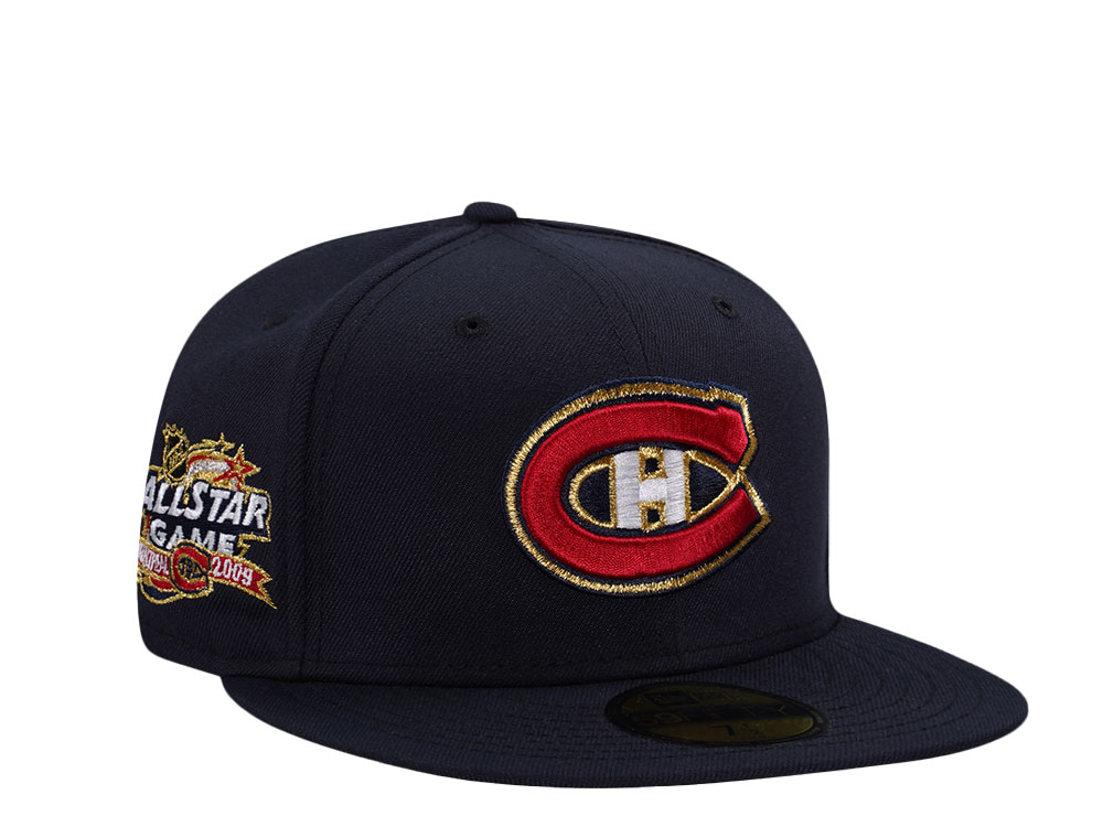 New Era Montreal Canadiens All Star Game 2009 Navy Prime Edition 59Fifty Fitted Gorra