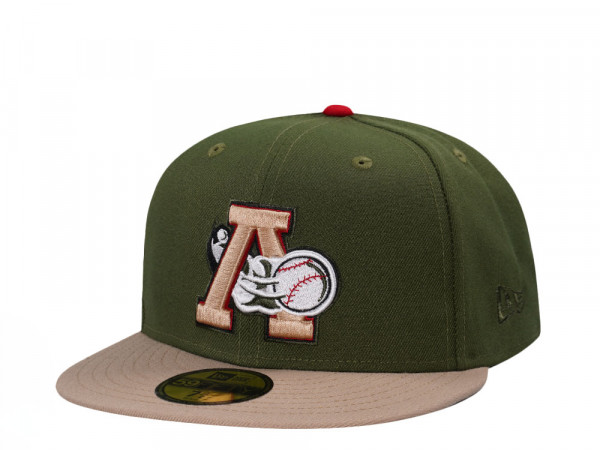 New Era Altoona Curve Rifle Green Two Tone Edition 59Fifty Fitted Cap