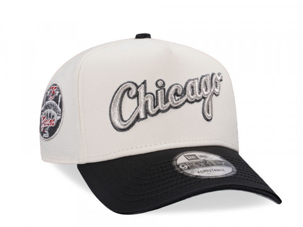 New Era Chicago White Sox Cascading Metallic A Frame 9Forty Snapback Cap