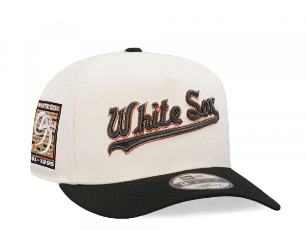 New Era Chicago White Sox 95 Years Creme Two Tone 9Fifty A Frame Snapback Cap