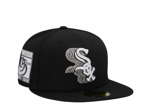 New Era Chicago White Sox 95Years Black Metallic Edition 59Fifty Fitted Cap