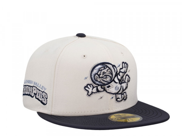 New Era Lehigh Valley IronPigs Chrome Ripstop Glow Two Tone Edition 59Fifty Fitted Cap