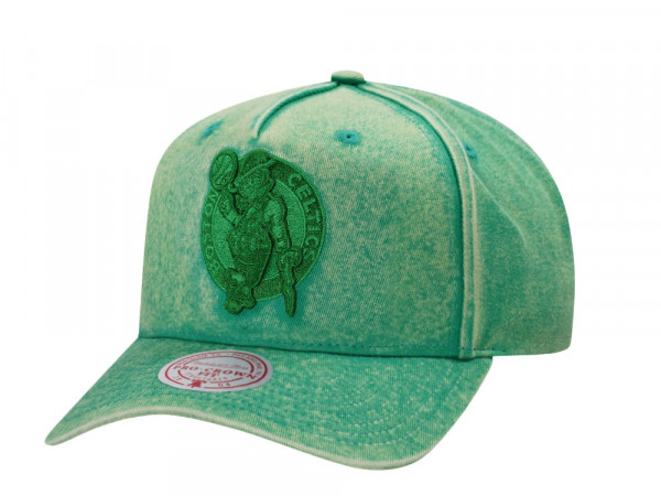 Mitchell & Ness Boston Celtics Washed Out Vintage Pro Crown Fit Snapback Cap