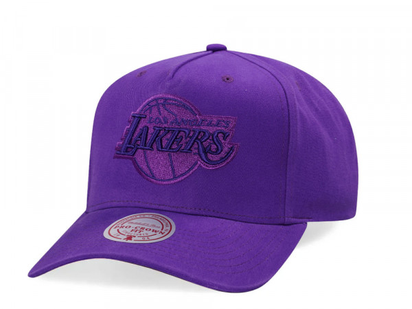 Mitchell & Ness Los Angeles Lakers Washed Out Vintage Pro Crown Fit Snapback Cap