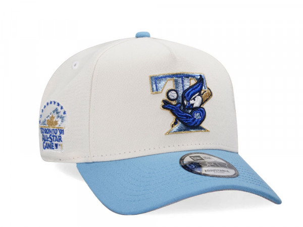 New Era Toronto Blue Jays All Star Game 1991 Vegas Ice Two Tone Edition A Frame 9Forty Snapback Cap