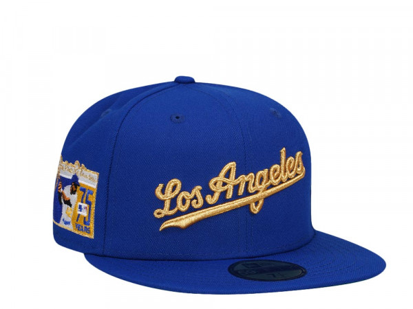 New Era Los Angeles Dodgers Jackie Robinson 75 Years Gold Edition 59Fifty Fitted Cap
