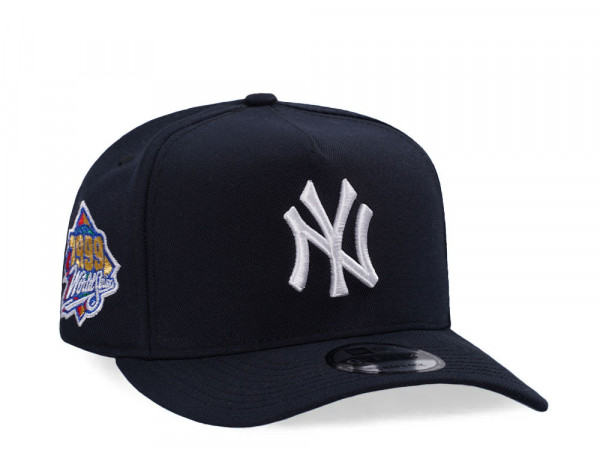 New Era New York Yankees World Series 1999 Navy Classic A Frame 9Fifty Snapback Cap