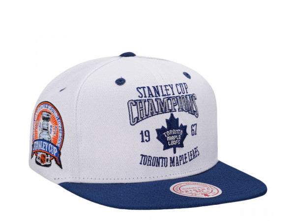 Mitchell & Ness Toronto Maple Leafs Stanley Cups 1967 Two Tone Snapback Cap