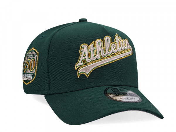 New Era Oakland Athletics 50th Anniversary Gold Edition A Frame 9Forty Snapback Cap