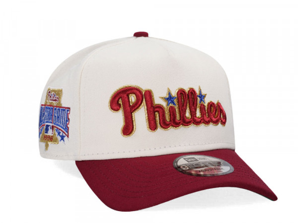 New Era Philadelphia Phillies All Star Game 1996 Chrome Gold Two Tone Edition A Frame Snapback Cap