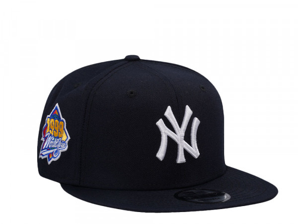 New Era New York Yankees World Series 1999 Navy Throwback 9Fifty Snapback Cap