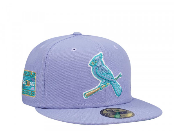 New Era St. Louis Cardinals World Series 2006 Lavender Edition 59Fifty Fitted Cap