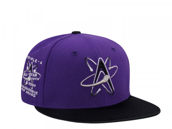 New Era Albuquerque Isotopes All Star Game 2007 Glow Satin Brim Edition 59Fifty Fitted Cap
