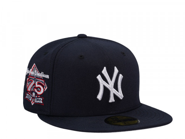 New Era New York Yankees 75 Years Yankee Stadium Navy Edition 59Fifty Fitted Cap