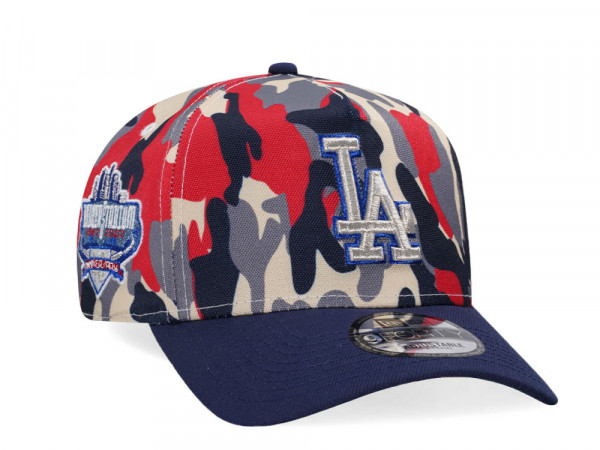 New Era Los Angeles Dodgers 40th Anniversary Camo Edition 9Forty A Frame Snapback Cap