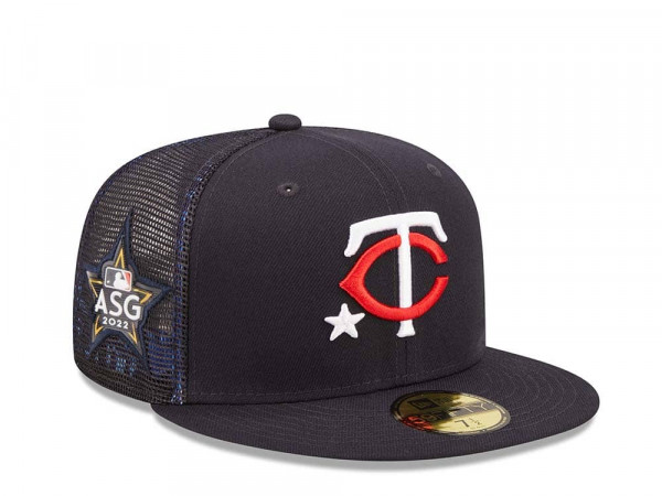 New Era Minnesota Twins All Star Game 2022 Workout Trucker 59Fifty Fitted Cap