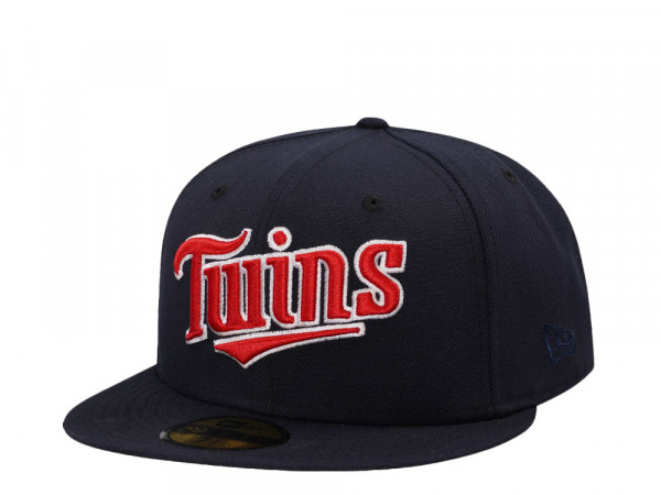 New Era Minnesota Twins Navy Classic Edition 59Fifty Fitted Cap