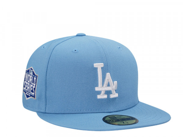 New Era Los Angeles Dodgers World Series 2020 Fresh Blue Prime Edition 59Fifty Fitted Cap