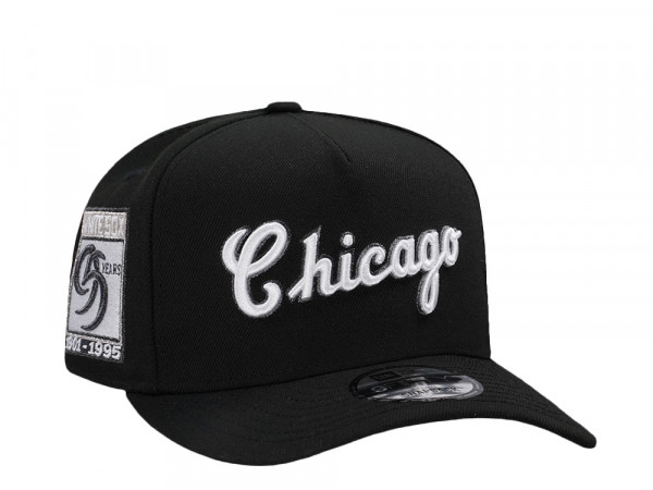 New Era Chicago White Sox 95 Years Black Metallic Edition 9Fifty A Frame Snapback Cap