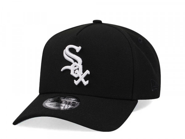 New Era Chicago White Sox Black Classic Edition 9Forty A Frame Snapback Cap